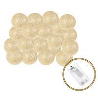Гирлянда на батарейках Springos Cotton Balls 4 м 20 LED CL0037 Warm White