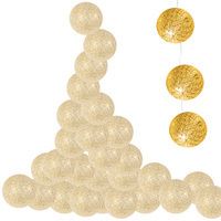 Гирлянда на батарейках Springos Cotton Balls 4 м 20 LED CL0037 Warm White