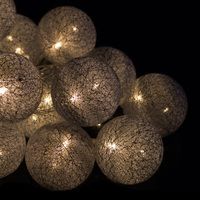 Гирлянда на батарейках Springos Cotton Balls 4 м 20 LED CL0038 Warm White