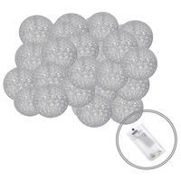 Гирлянда на батарейках Springos Cotton Balls 4 м 20 LED CL0038 Warm White