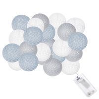 Гирлянда на батарейках Springos Cotton Balls 4 м 20 LED CL0039 Warm White