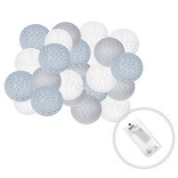 Гирлянда на батарейках Springos Cotton Balls 4 м 20 LED CL0039 Warm White