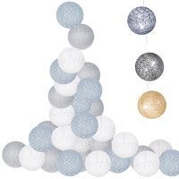 Гирлянда на батарейках Springos Cotton Balls 4 м 20 LED CL0039 Warm White