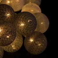 Гирлянда на батарейках Springos Cotton Balls 4 м 20 LED CL0039 Warm White