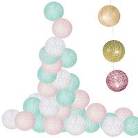 Гирлянда на батарейках Springos Cotton Balls 4 м 20 LED CL0040 Warm White