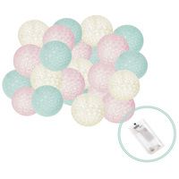 Гирлянда на батарейках Springos Cotton Balls 4 м 20 LED CL0041 Warm White