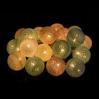 Гирлянда на батарейках Springos Cotton Balls 4 м 20 LED CL0041 Warm White