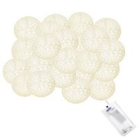 Гирлянда на батарейках Springos Cotton Balls 4 м 20 LED CL0042 Warm White