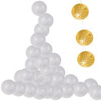 Гирлянда на батарейках Springos Cotton Balls 4 м 20 LED CL0043 Warm White