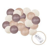 Гирлянда на батарейках Springos Cotton Balls 4 м 20 LED CL0044 Warm White