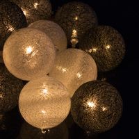 Гирлянда на батарейках Springos Cotton Balls 4 м 20 LED CL0045 Warm White