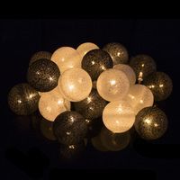 Гирлянда на батарейках Springos Cotton Balls 4 м 20 LED CL0045 Warm White
