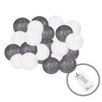 Гирлянда на батарейках Springos Cotton Balls 4 м 20 LED CL0045 Warm White