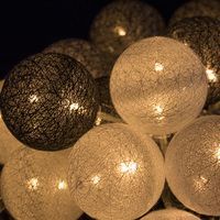 Гирлянда на батарейках Springos Cotton Balls 4 м 20 LED CL0045 Warm White