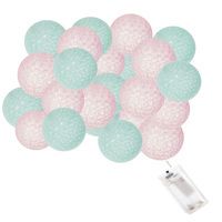 Гирлянда на батарейках Springos Cotton Balls 4 м 20 LED CL0046 Warm White