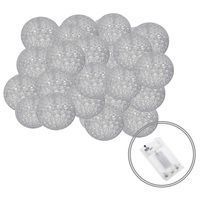 Гирлянда на батарейках Springos Cotton Balls 6 м 30 LED CL0051 Warm White
