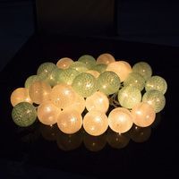 Гирлянда на батарейках Springos Cotton Balls 6 м 30 LED CL0052 Warm White
