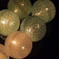 Гирлянда на батарейках Springos Cotton Balls 6 м 30 LED CL0052 Warm White