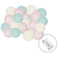 Гирлянда на батарейках Springos Cotton Balls 6 м 30 LED CL0054 Warm White
