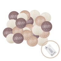 Гирлянда на батарейках Springos Cotton Balls 6 м 30 LED CL0057 Warm White