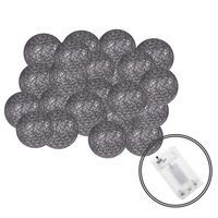 Гирлянда на батарейках Springos Cotton Balls 6 м 30 LED CL0060 Warm White