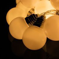 Гирлянда в виде лампочек на батарейках Springos 4 м 20 LED CL0074 Warm White