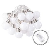 Гирлянда в виде лампочек на батарейках Springos 4 м 20 LED CL0074 Warm White