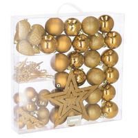 Набор елочных игрушек Springos d=4-6 см, h=6-20 см 51 шт CA0128