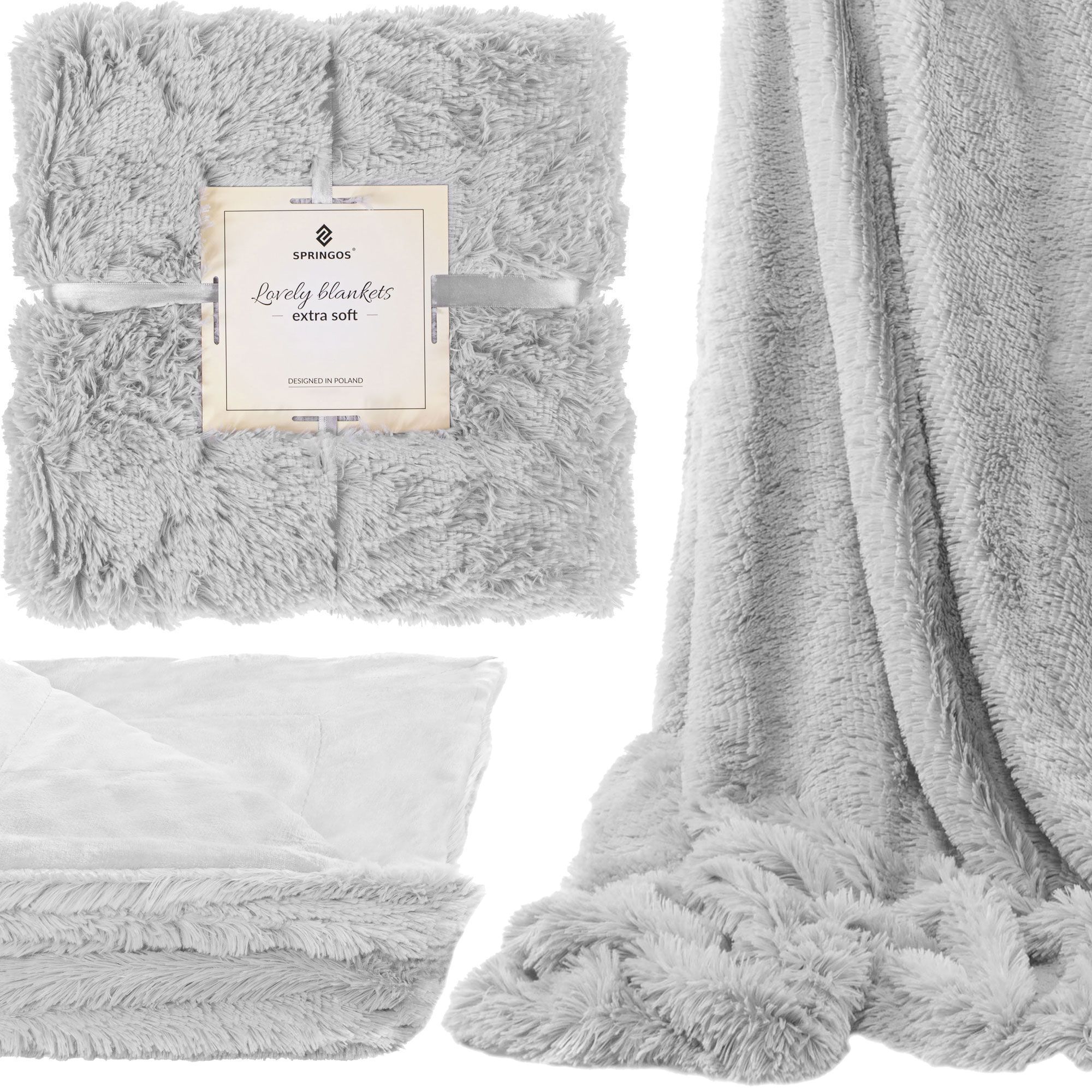 Плед-покрывало Springos Extra Soft 160 x 200 см HA7050