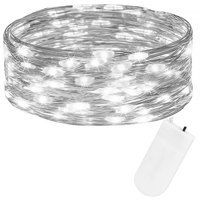 Гирлянда на батарейках Springos 1 м 10 LED CL4026 Cold White