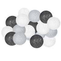 Гирлянда на батарейках Springos Cotton Balls 2 м 10 LED CL0123 Warm White