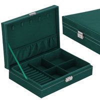 Шкатулка для украшений (футляр для бижутерии) Springos 28 x 19.5 x 7 см HA1047