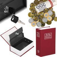 Книга-сейф (кешбокс) Springos 18 x 11.5 x 5.5 см для хранения денег и ценностей HA5044
