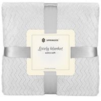 Плед-покрывало Springos Extra Soft 70 x 160 см HA7114