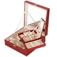Шкатулка для украшений (футляр для бижутерии) Springos 25 x 25 x 8.5 см HA1080