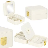 Шкатулка для украшений (футляр для бижутерии) Springos 10 x 10 x 5 см HA1085
