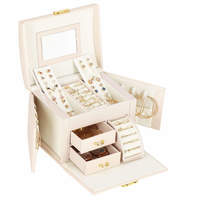 Шкатулка для украшений (футляр для бижутерии) Springos 17.5 x 12 x 13.5 см HA1086