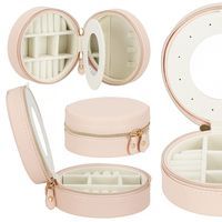 Шкатулка для украшений (футляр для бижутерии) Springos 11 x 5 см HA1040