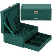 Шкатулка для украшений (футляр для бижутерии) Springos 27 x 19 x 10.5 см HA1049