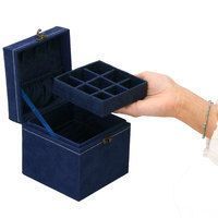 Шкатулка для украшений (футляр для бижутерии) Springos 12 x 12 x 12 см HA1089