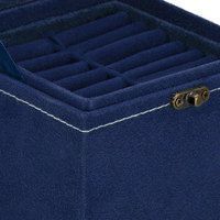 Шкатулка для украшений (футляр для бижутерии) Springos 12 x 12 x 12 см HA1089