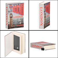 Книга-сейф (кешбокс) Springos 22 x 15.5 x 4.5 см для хранения денег и ценностей HA5049