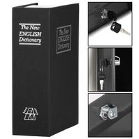 Книга-сейф (кешбокс) Springos 24 x 16 x 5.5 см для хранения денег и ценностей HA5046