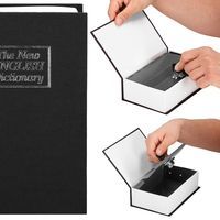 Книга-сейф (кешбокс) Springos 24 x 16 x 5.5 см для хранения денег и ценностей HA5046