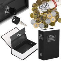 Книга-сейф (кешбокс) Springos 24 x 16 x 5.5 см для хранения денег и ценностей HA5046