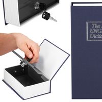 Книга-сейф (кешбокс) Springos 26.5 x 20 x 6.5 см для хранения денег и ценностей HA5048