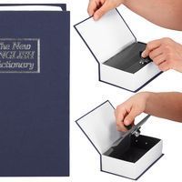 Книга-сейф (кешбокс) Springos 26.5 x 20 x 6.5 см для хранения денег и ценностей HA5048