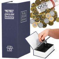 Книга-сейф (кешбокс) Springos 26.5 x 20 x 6.5 см для хранения денег и ценностей HA5048
